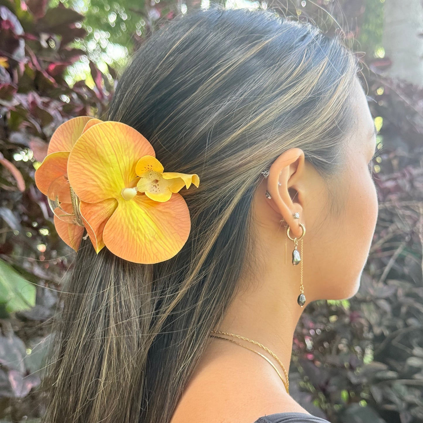 Orchid - yellow/orange