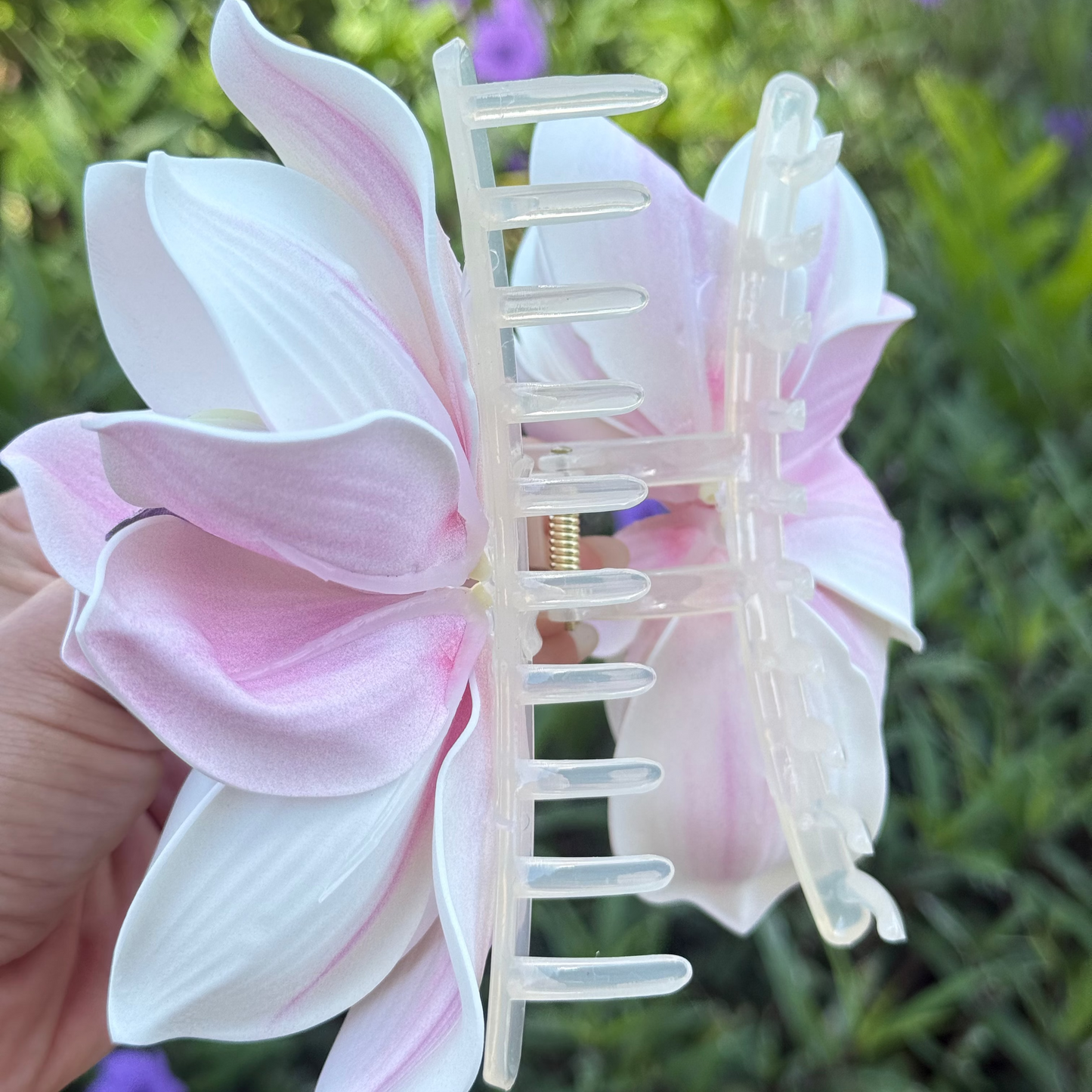 Lily pink/white