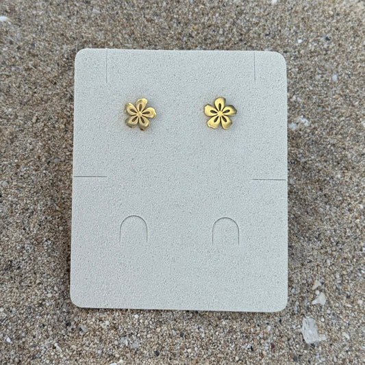 Plumeria Studs