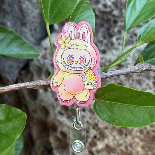 Lei'd Back Energy Dole Whip Badge Reel