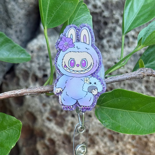 Lei'd Back Energy Onigiri Badge Reel