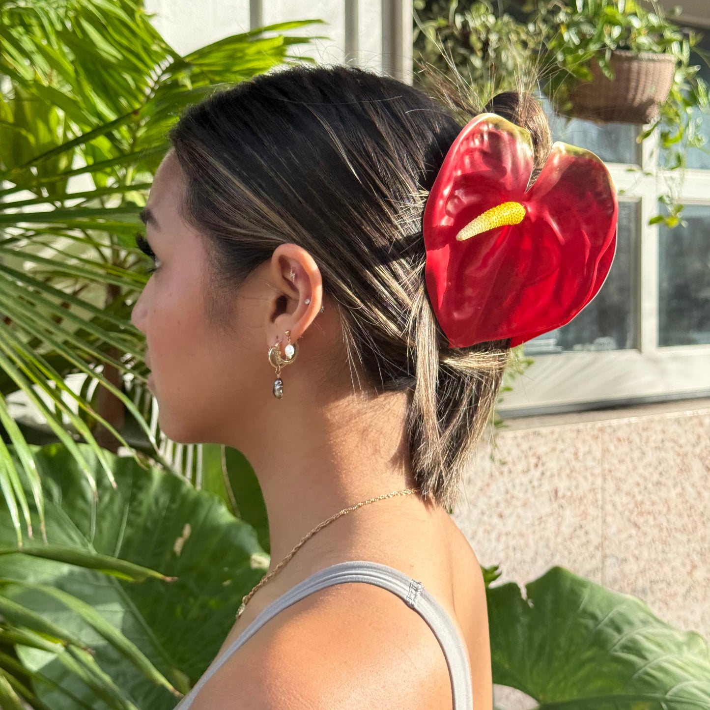 Anthurium large - red