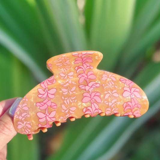 Plumeria Lei - tan bombucha