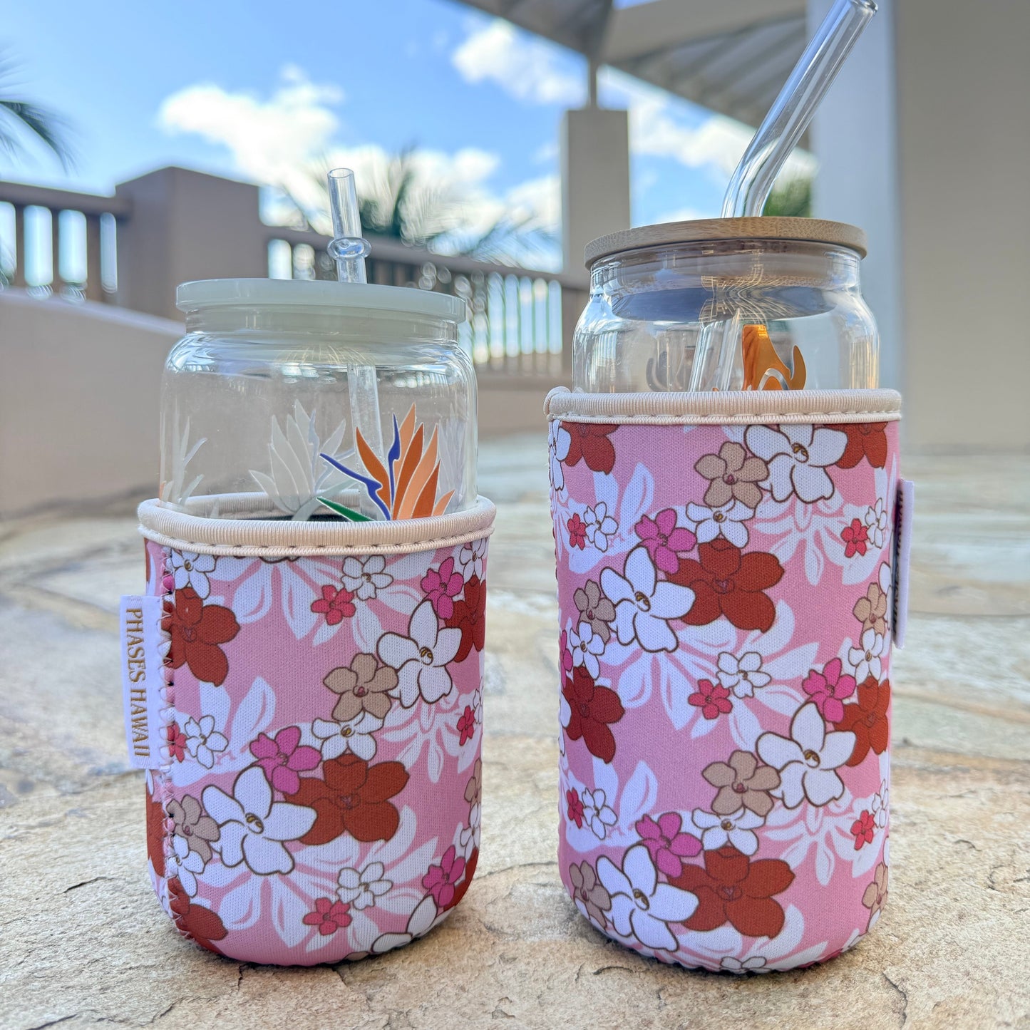 Naupaka Cup Sleeves pink