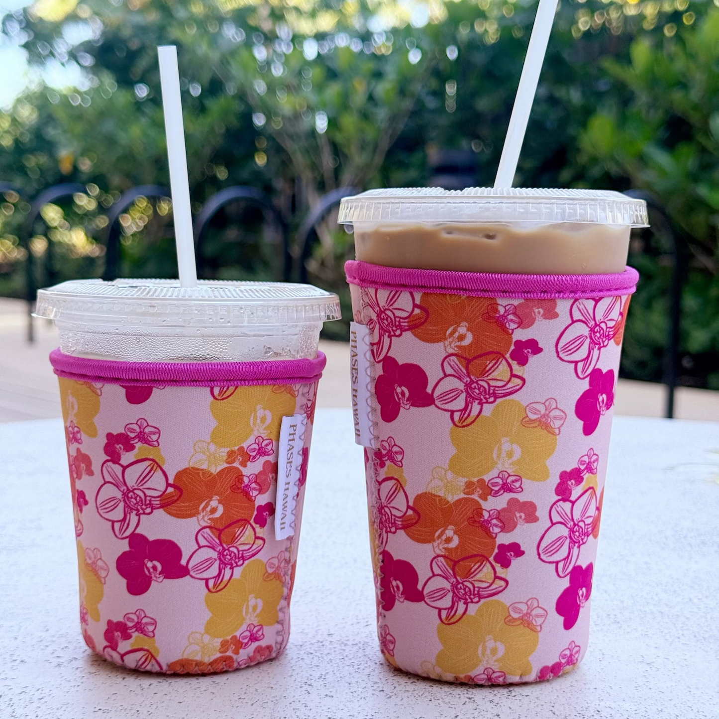 Orchid Sunset Cup Sleeves