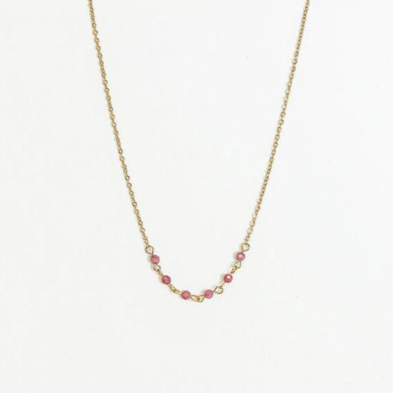 Pink Tourmaline Necklaces