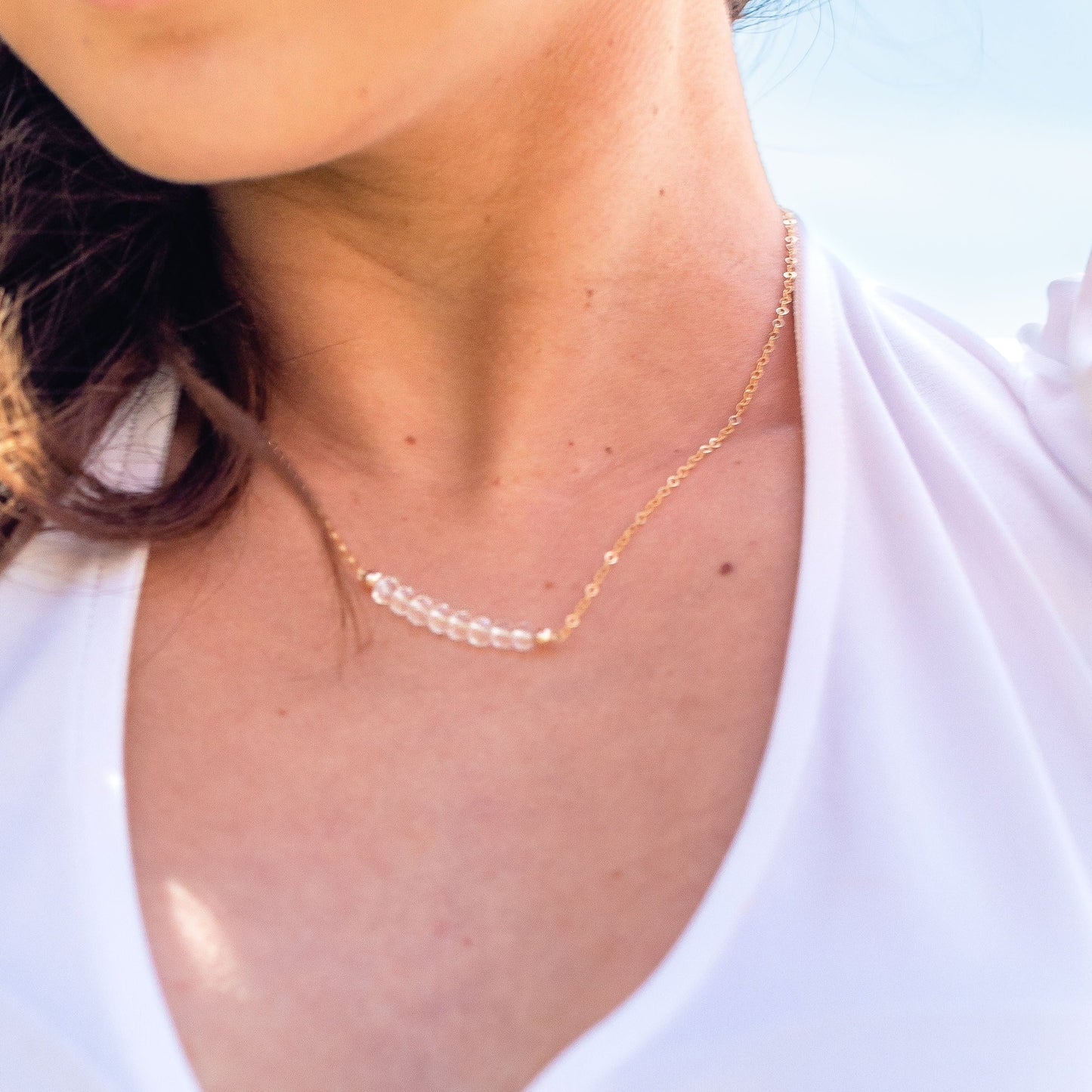 Rock Quartz Necklace