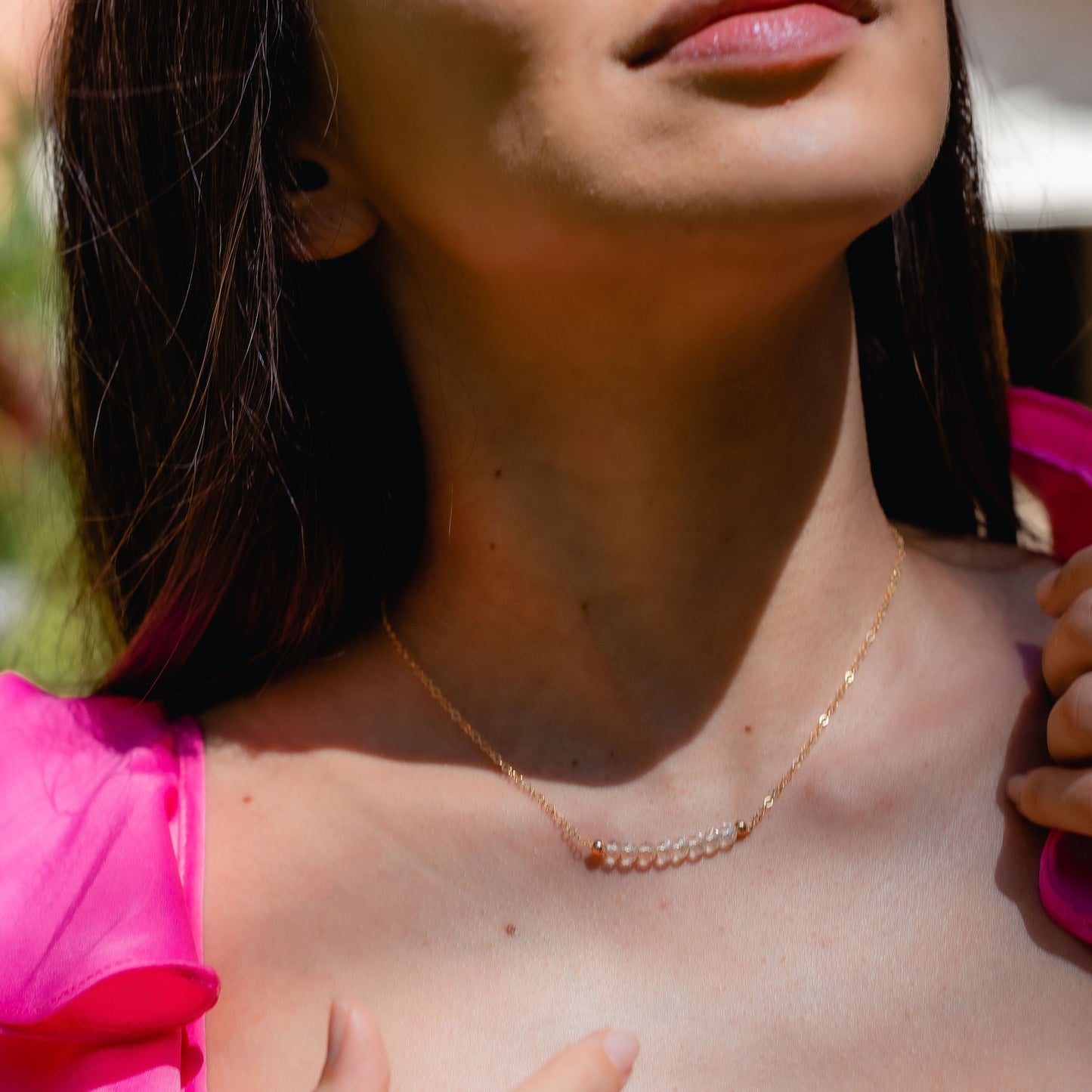 Rock Quartz Necklace