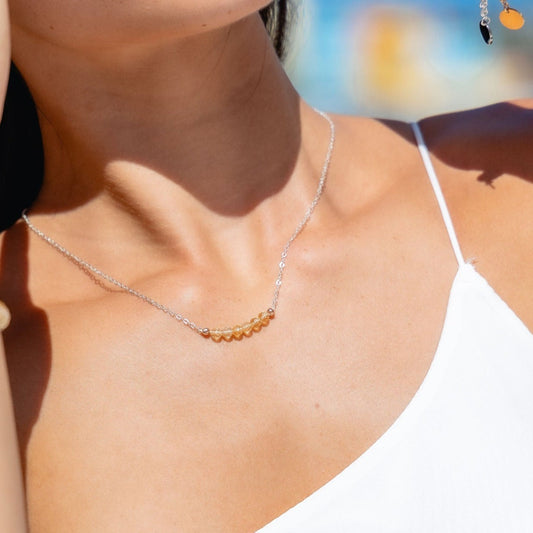 Rooster | Citrine Necklace