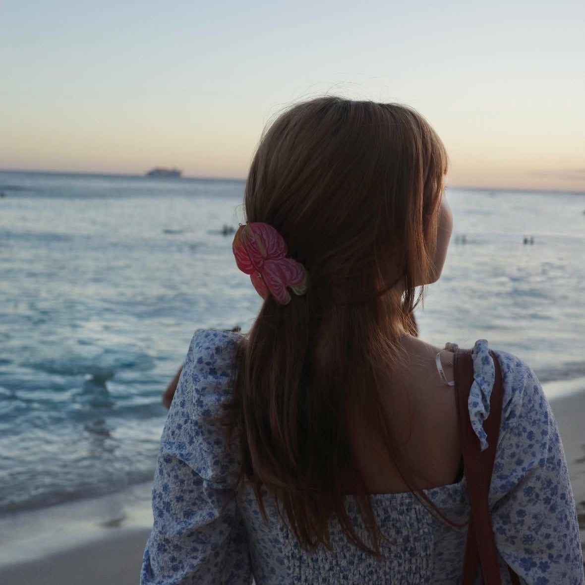 Double Anthurium Hair Claw | Collab x Aloha All Day
