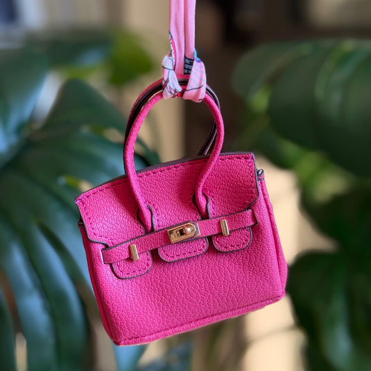 Birkin Inspired Bag Charm