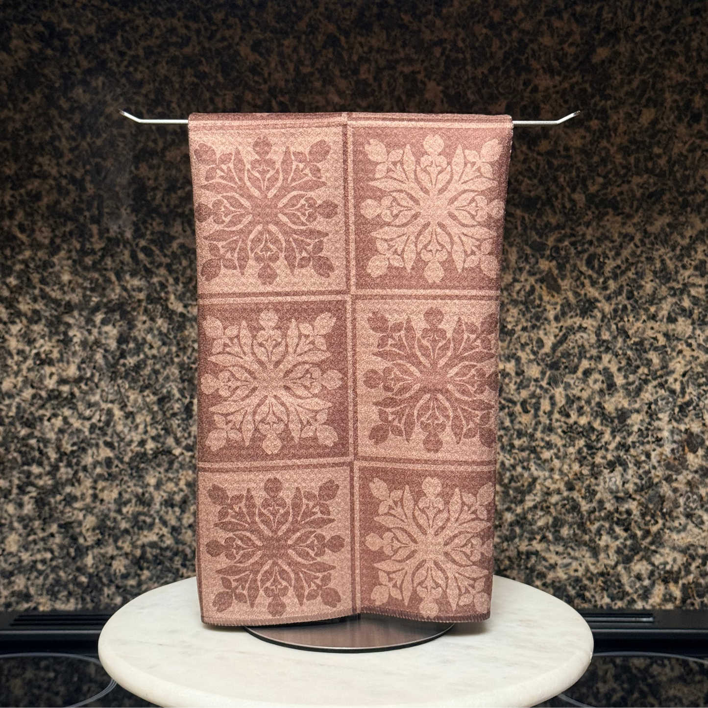 Naupaka Kuiki coffee Microfiber Towel | Collab x Reiko