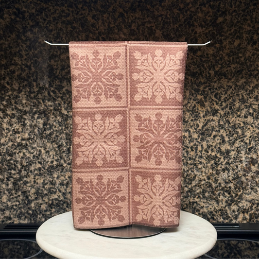 Naupaka Kuiki coffee Microfiber Towel | Collab x Reiko