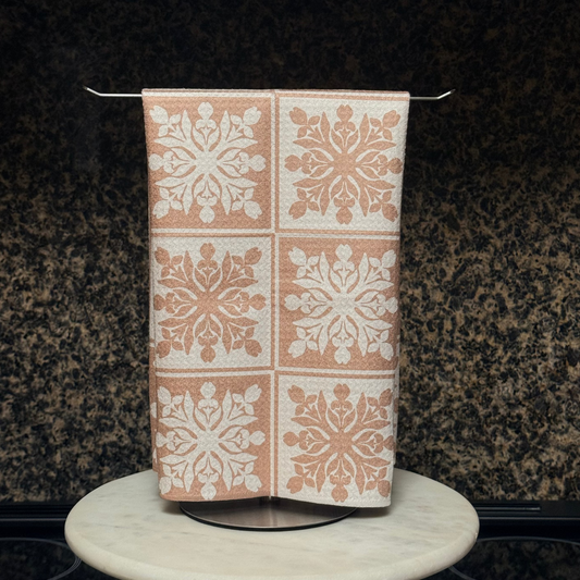 Naupaka Kuiki cream Microfiber Towel | Collab x Reiko