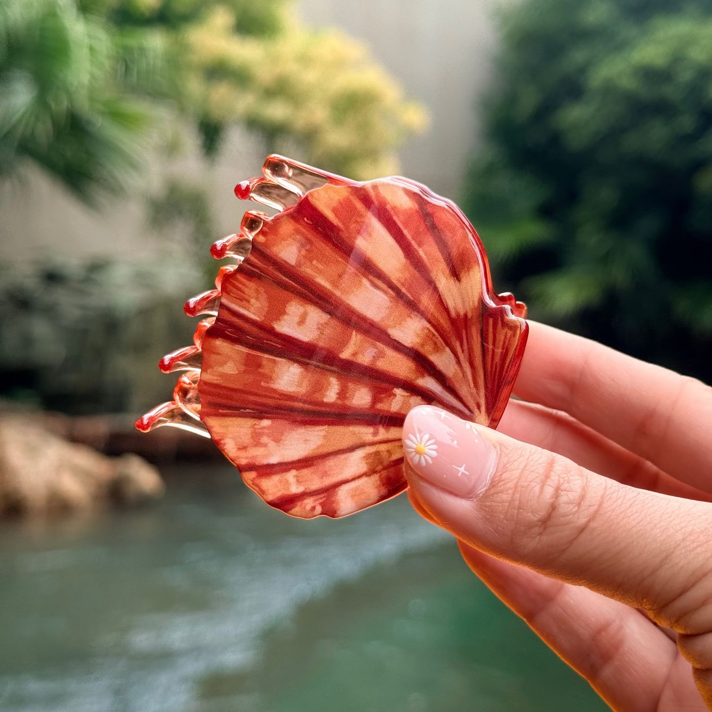 Sunrise Shell Watercolor