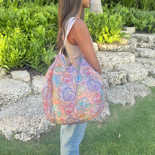 Shappa Tote Lei Hearts