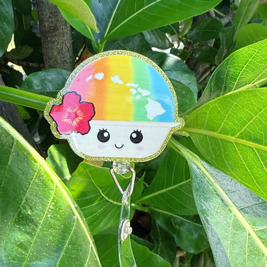 Shave Ice Badge Reel