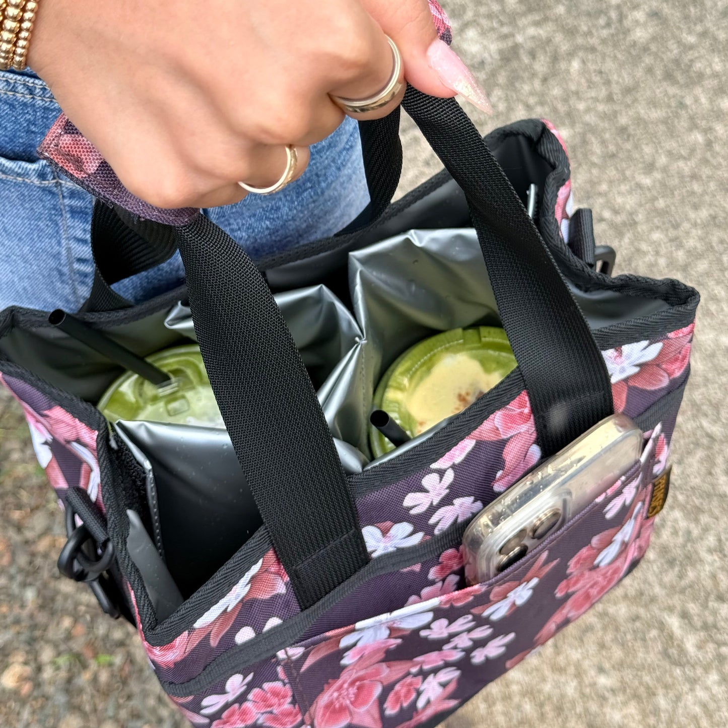 Carry-All Drink Tote Columbine