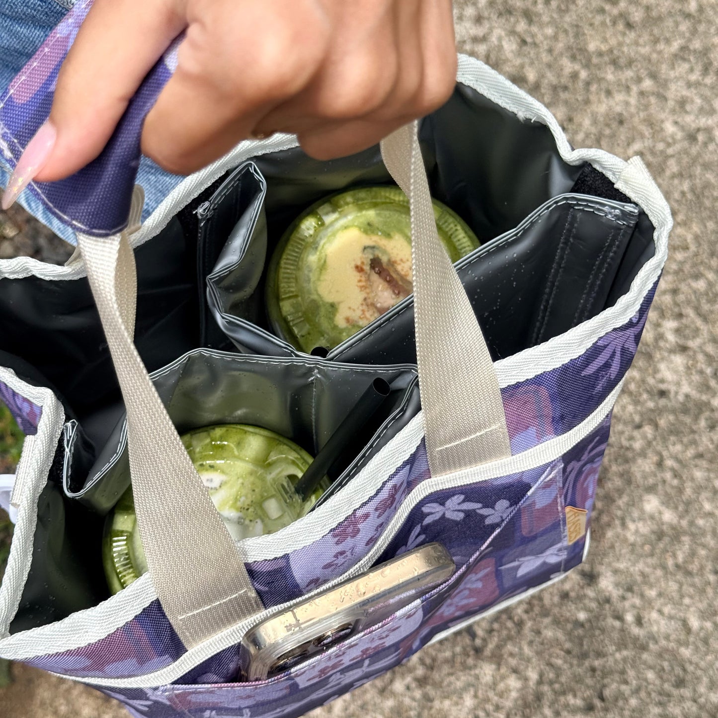 Carry-All Drink Tote Pua Block