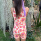 Keiki Romper Rainbow Hibiscus