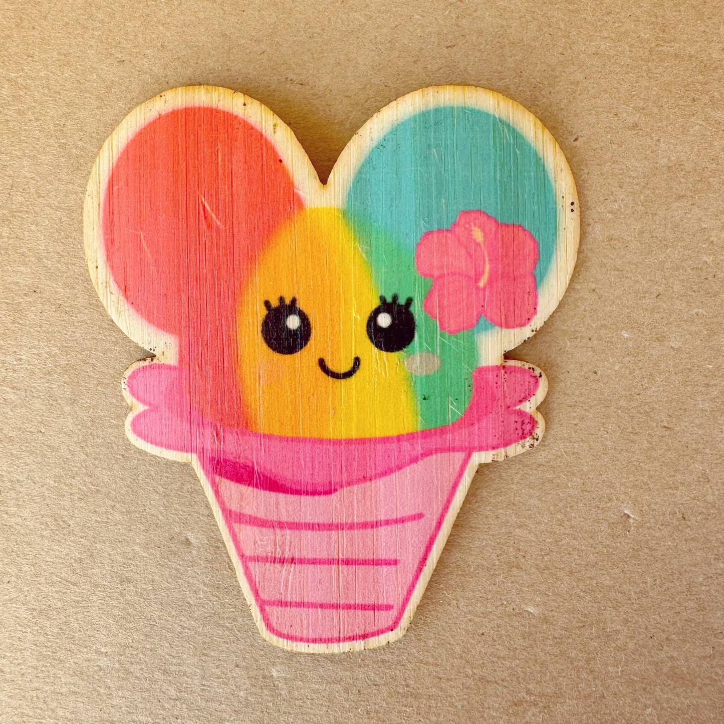 Magical Shave Ice | Bamboo Wood sticker