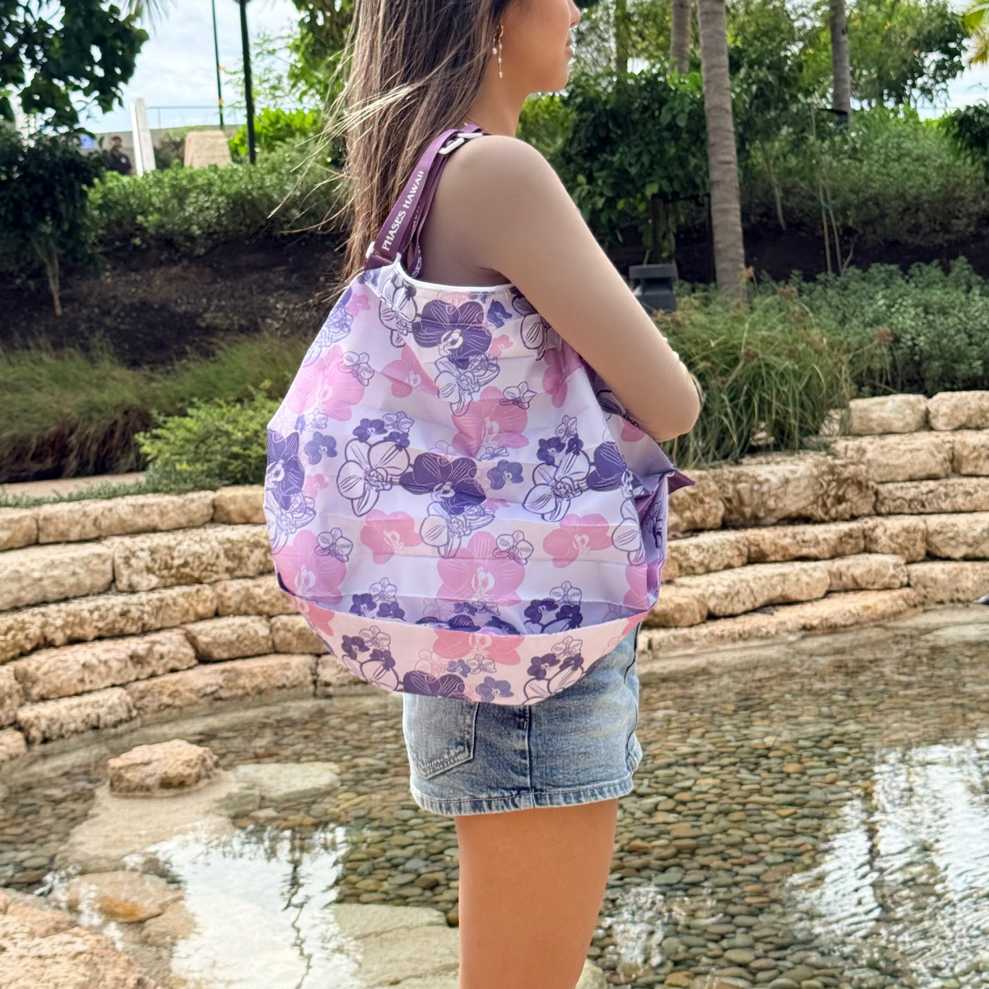Orchid Bloom Shappa Tote