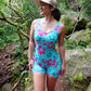 Kyla Romper Retro Pua