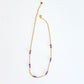 Amethyst Necklace Radiant