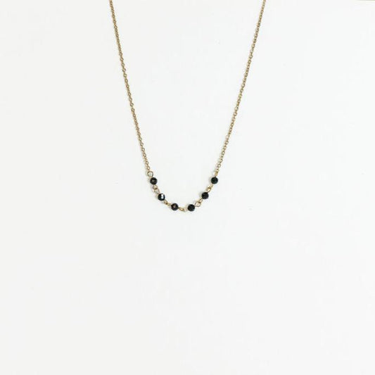 Black Spinel Necklace