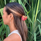 Mini Painted Rainbow Anthurium Hair Claw