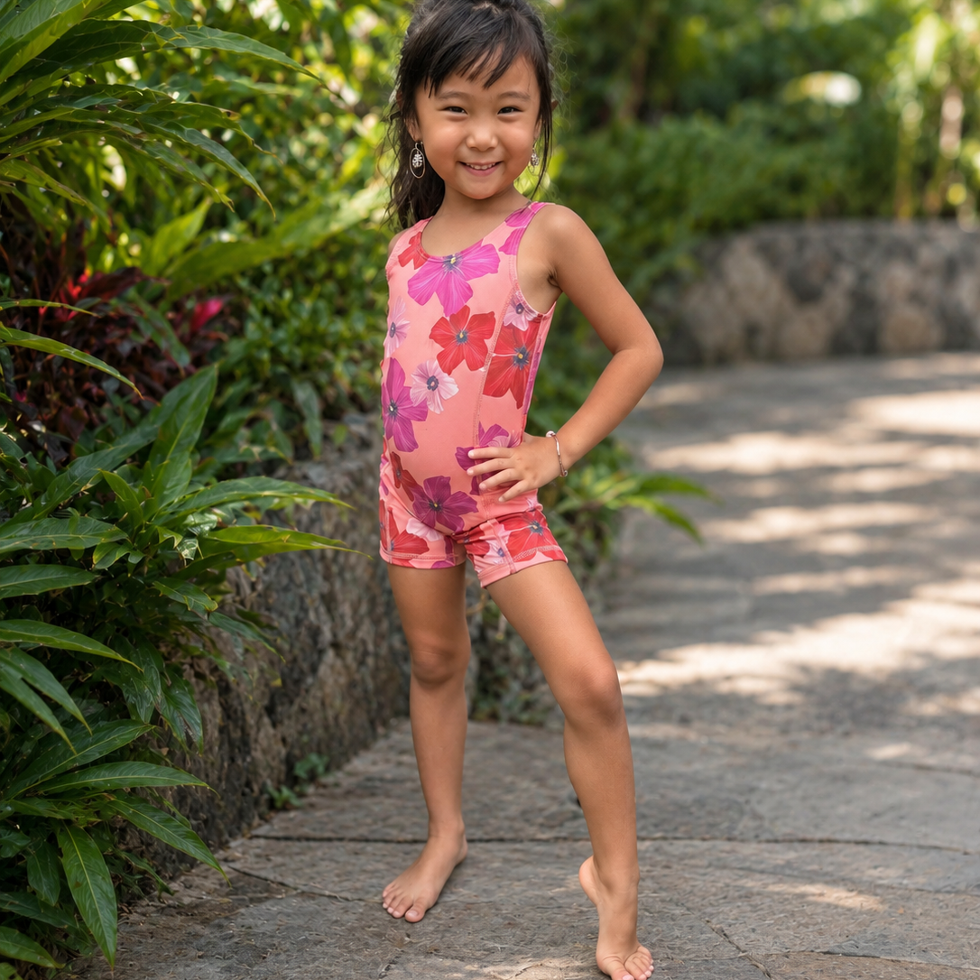 Mini Rissa Romper Hau Watercolor