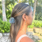 Lei Hearts - Pikake blue