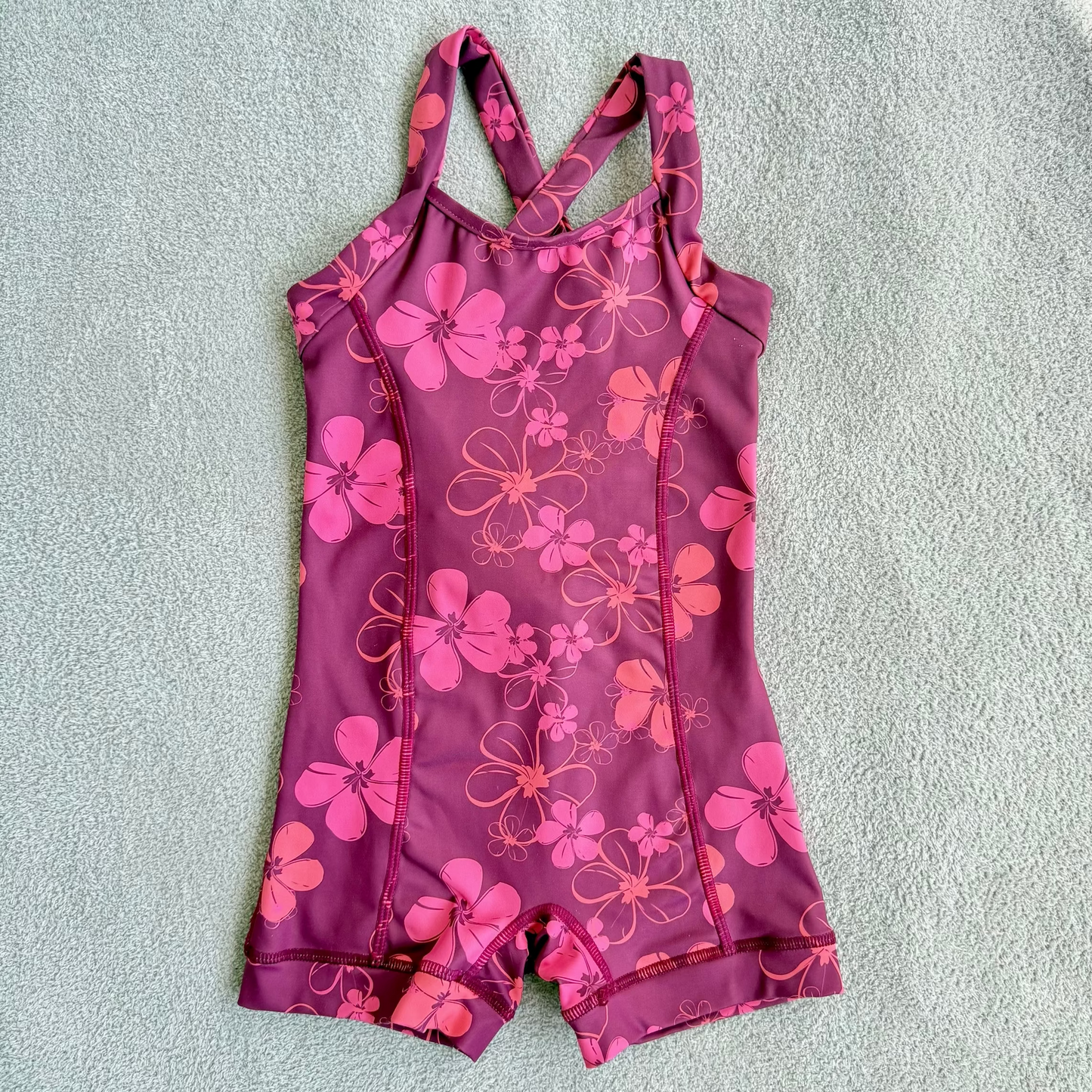 Keiki Romper Plumeria