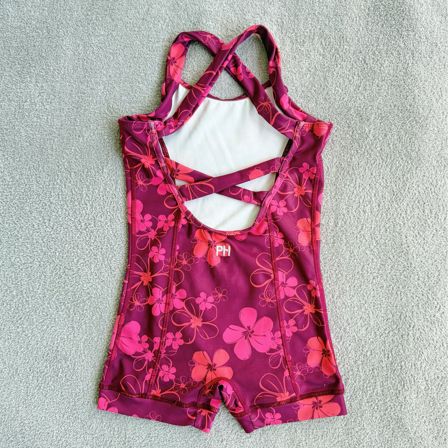 Keiki Romper Plumeria