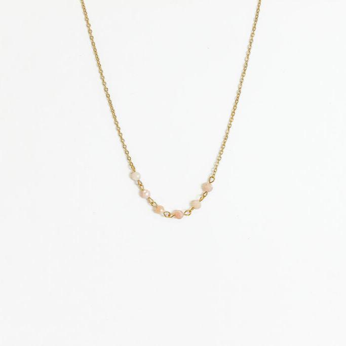 Pink Opal Necklace