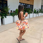 Plumeria east-west Tyvek Tote Bag