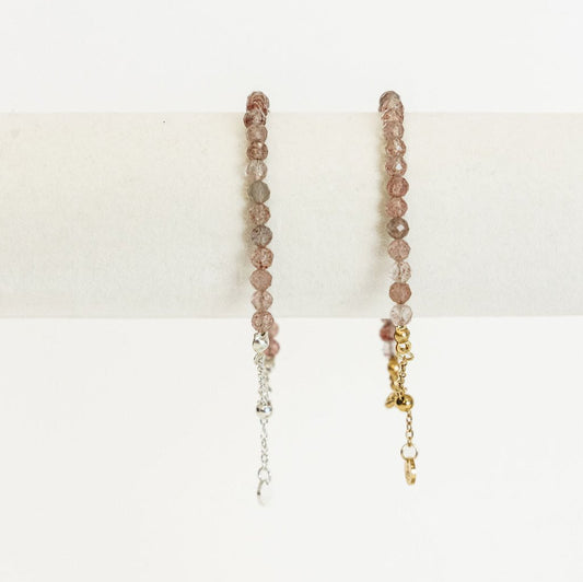 Strawberry Quartz Bracelets