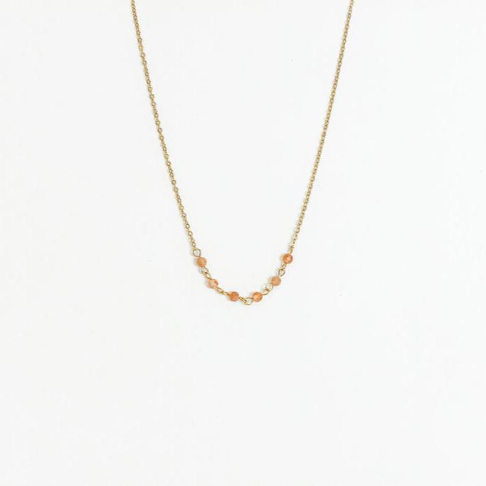 Sunstone Necklace Classic