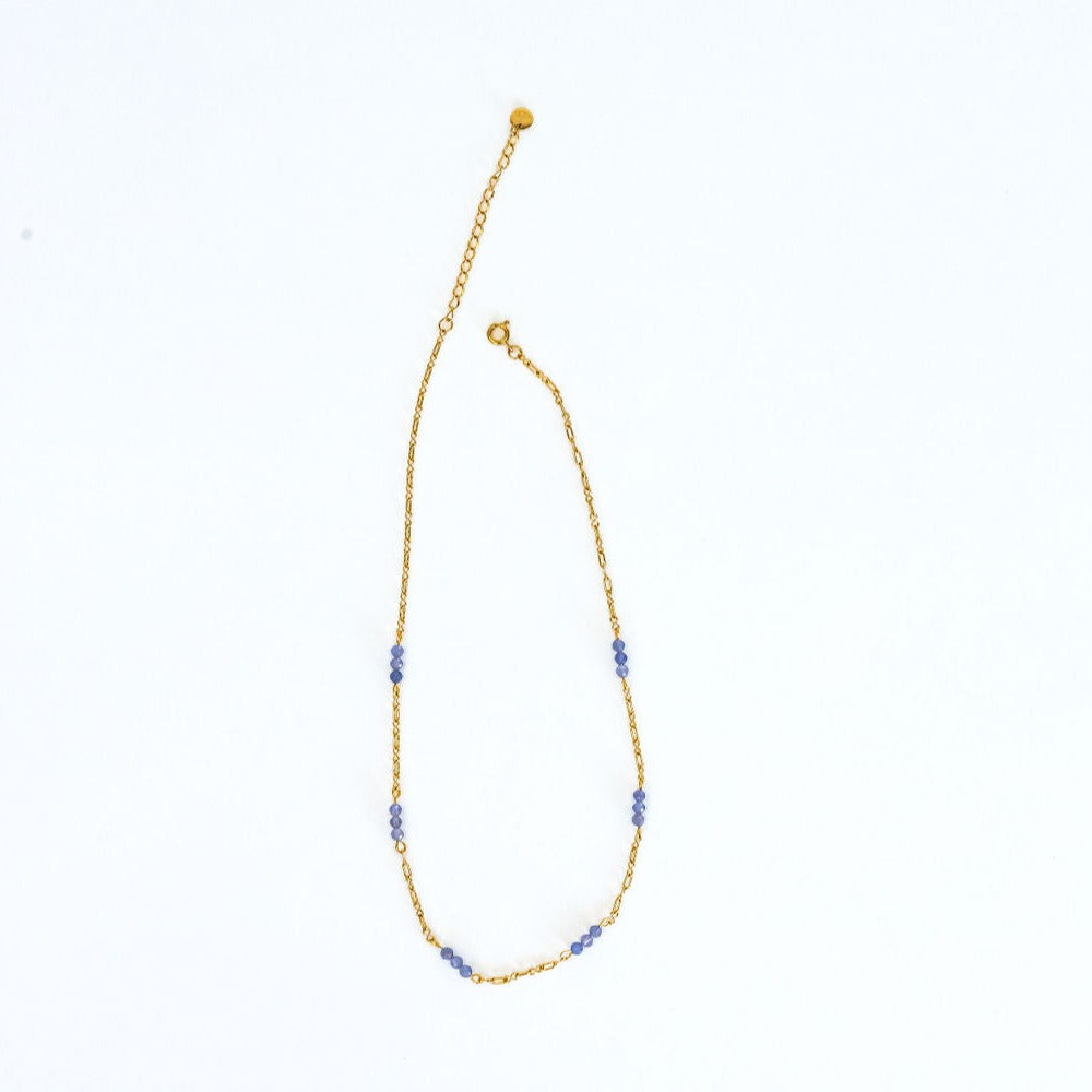 Tanzanite Necklace Radiant