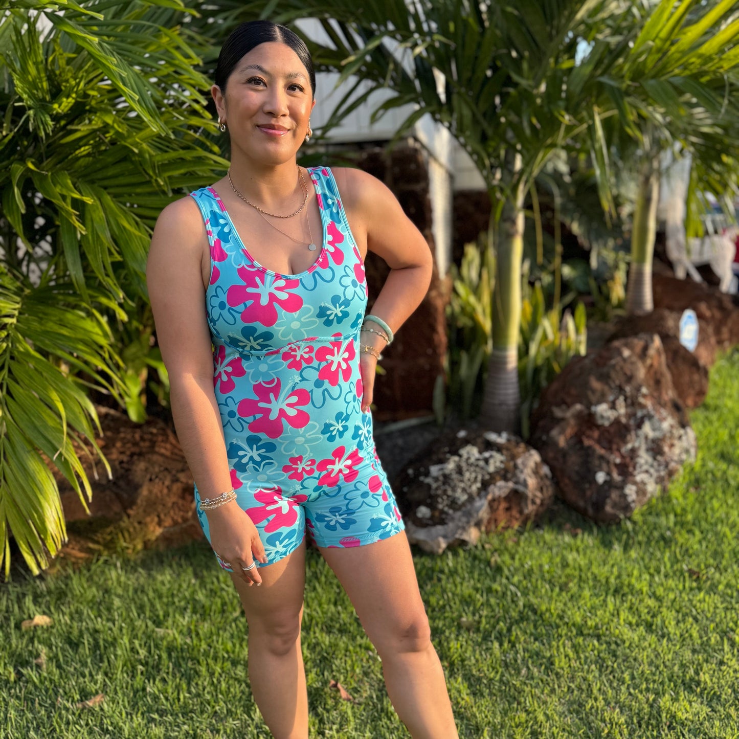 Kyla Romper Retro Pua