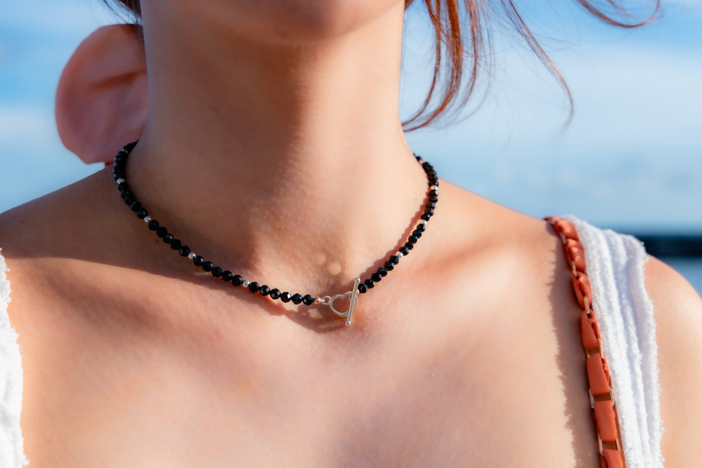 Full Black Spinel Necklace